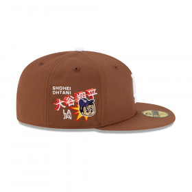 Gorra 59Fifty MLB Los Angeles Dodgers Shohei Ohtani Marrón