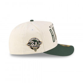 Gorra 59Fifty NBA Milwaukee Bucks NBA Past Verde