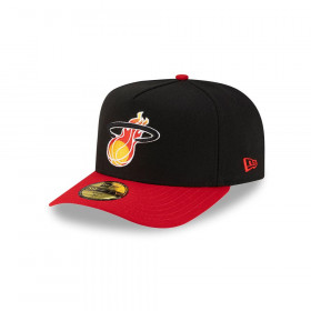 Gorra 59Fifty NBA Miami Heat NBA Past Negro