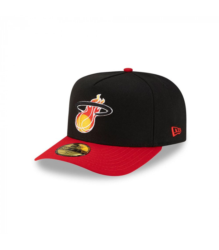 Gorra 59Fifty NBA Miami Heat NBA Past Negro