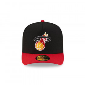Gorra 59Fifty NBA Miami Heat NBA Past Negro