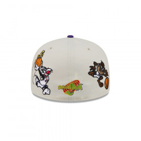 Gorra 59Fifty NBA Los Angeles Lakers Space Jam Morado