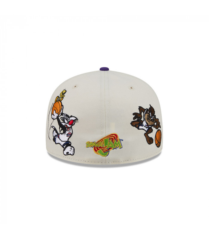 Gorra 59Fifty NBA Los Angeles Lakers Space Jam Morado