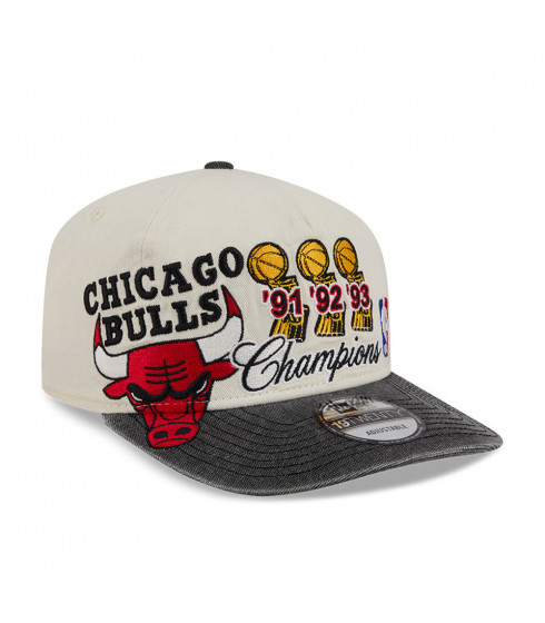 Gorra 19Twenty NBA Chicago Bulls Vissurf Blanco
