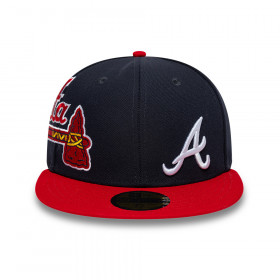 Gorra 59Fifty MLB Atlanta Braves MLB Multi Logo Azul