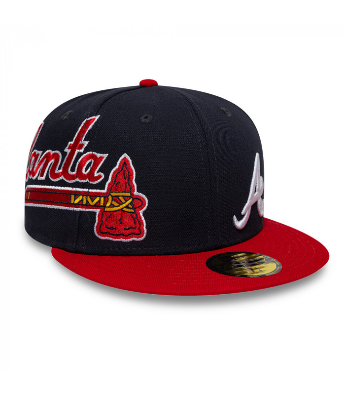 Gorra 59Fifty MLB Atlanta Braves MLB Multi Logo Azul