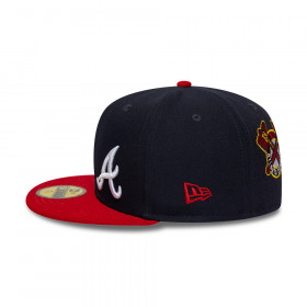 Gorra 59Fifty MLB Atlanta Braves MLB Multi Logo Azul