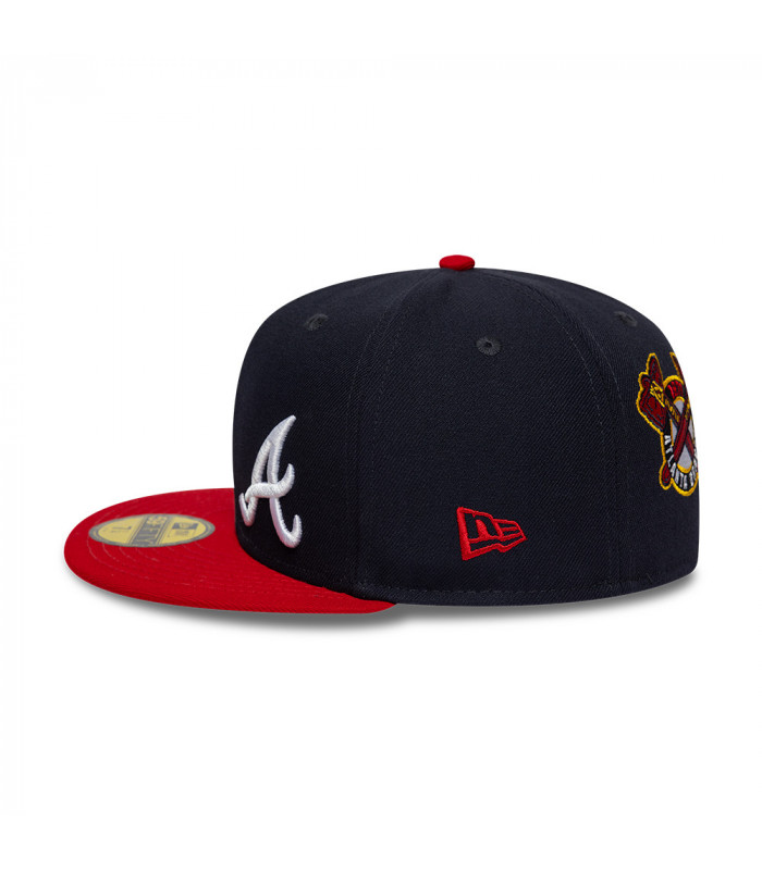 Gorra 59Fifty MLB Atlanta Braves MLB Multi Logo Azul