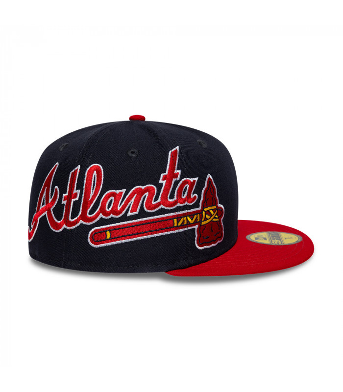 Gorra 59Fifty MLB Atlanta Braves MLB Multi Logo Azul