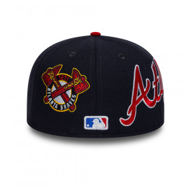 Gorra 59Fifty MLB Atlanta Braves MLB Multi Logo Azul