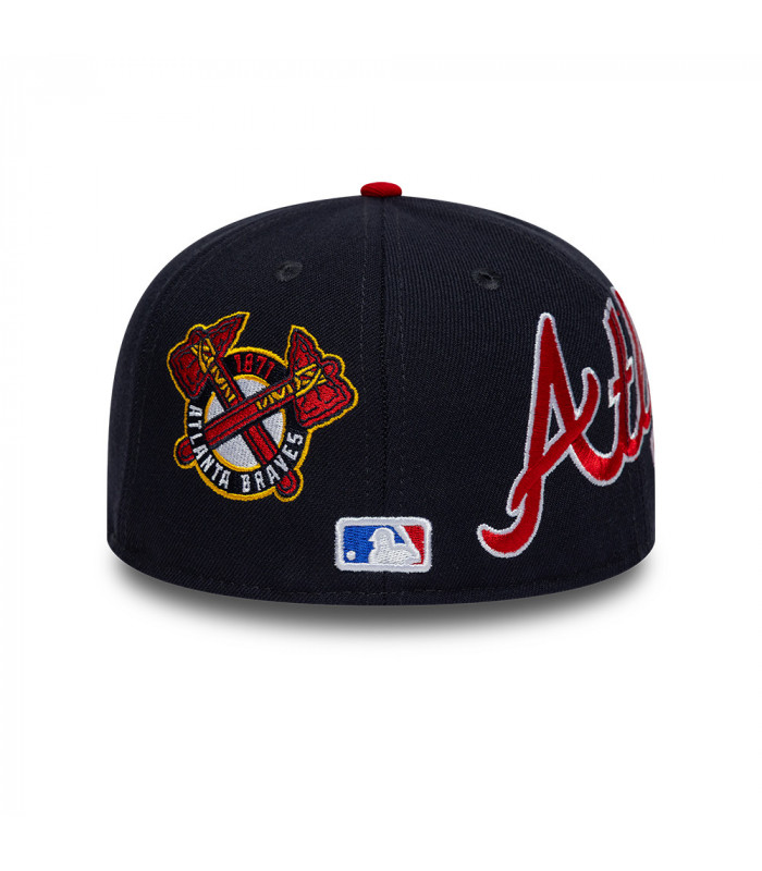 Gorra 59Fifty MLB Atlanta Braves MLB Multi Logo Azul