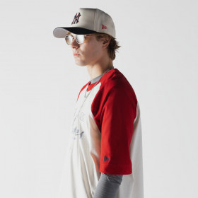 Polera MLB New York Yankees Premium Baseball Blanco