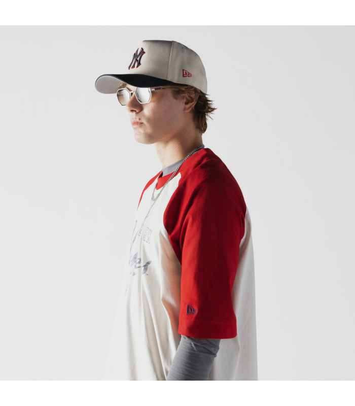 Polera MLB New York Yankees Premium Baseball Blanco