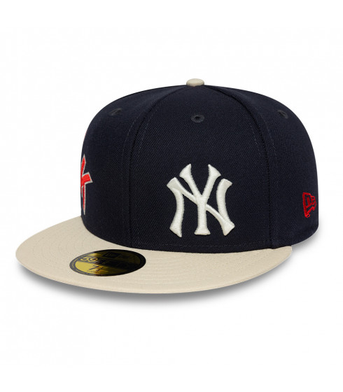 Gorra 59Fifty MLB New York Yankees MLB Multi Logo Azul