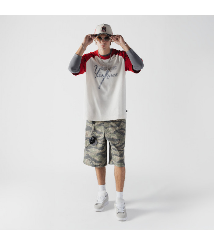 Polera MLB New York Yankees Premium Baseball Blanco