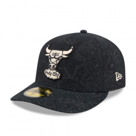 Gorra 59Fifty NBA Chicago Bulls Brushed Cotton Negro