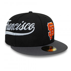 Gorra 59Fifty MLB San Francisco Giants MLB Multi Logo Negro