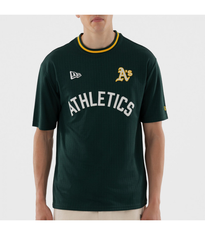 Polera MLB Oakland Athletics Premium Baseball Verde