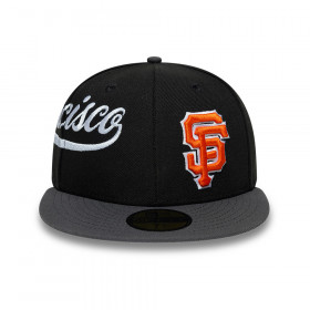 Gorra 59Fifty MLB San Francisco Giants MLB Multi Logo Negro