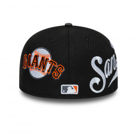 Gorra 59Fifty MLB San Francisco Giants MLB Multi Logo Negro