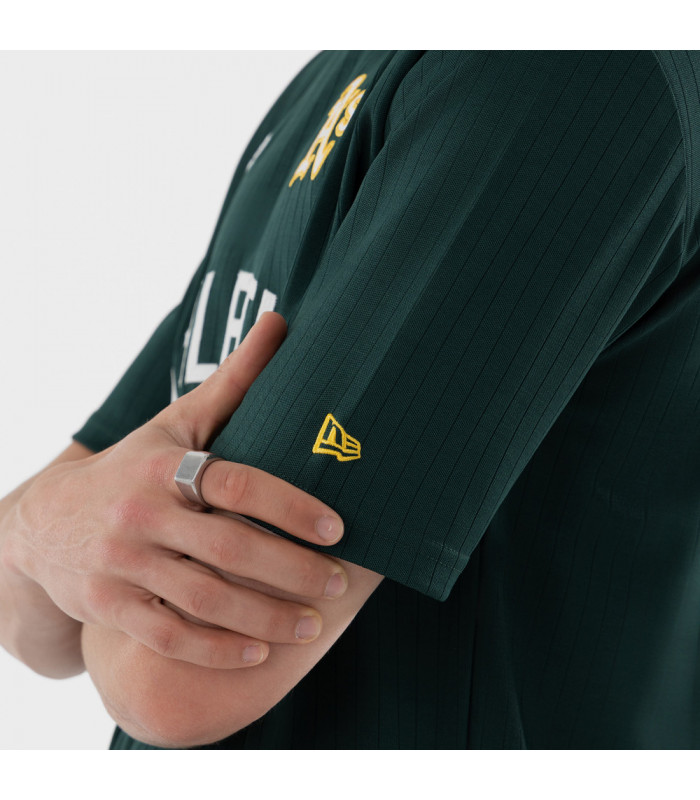Polera MLB Oakland Athletics Premium Baseball Verde