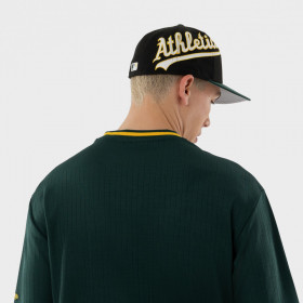 Polera MLB Oakland Athletics Premium Baseball Verde