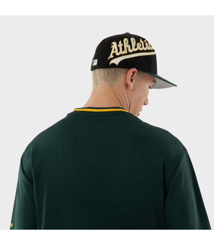 Polera MLB Oakland Athletics Premium Baseball Verde