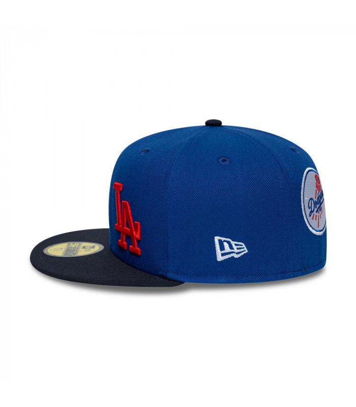 Gorra 59Fifty MLB Los Angeles Dodgers MLB Multi Logo Azul