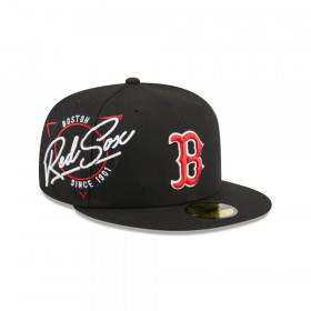 Gorra 59Fifty MLB Boston Red Sox Neon Negro
