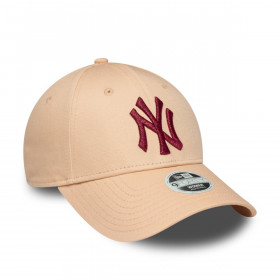 Gorra 9Forty New York Yankees Metallic Rosado Women
