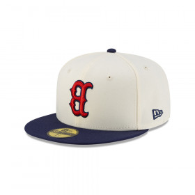 Gorra 59Fifty MLB Boston Red Sox Upside Down Blanco