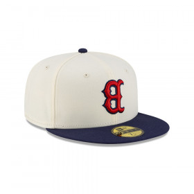 Gorra 59Fifty MLB Boston Red Sox Upside Down Blanco
