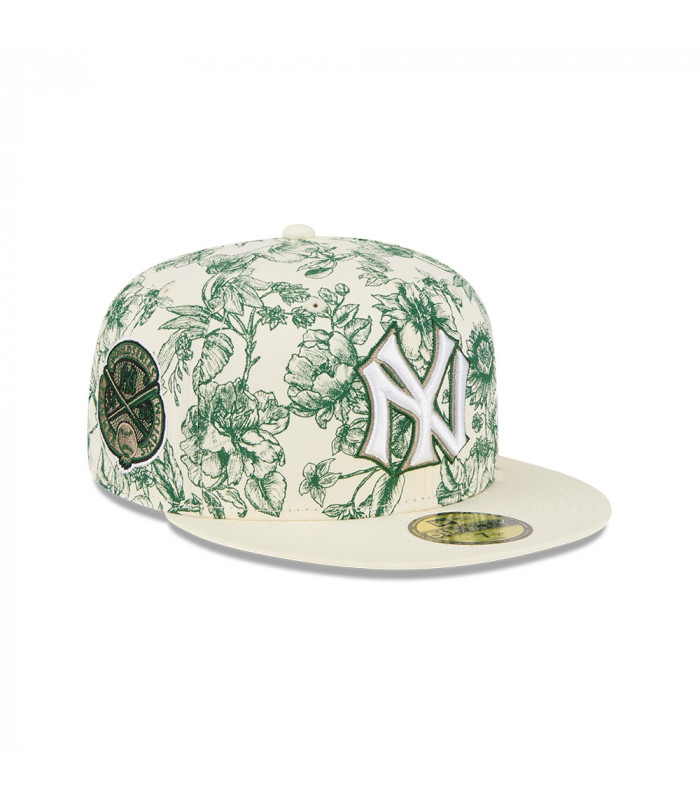 Gorra 59Fifty MLB Ny Yankees Spring Floral 59Fifty Blanco