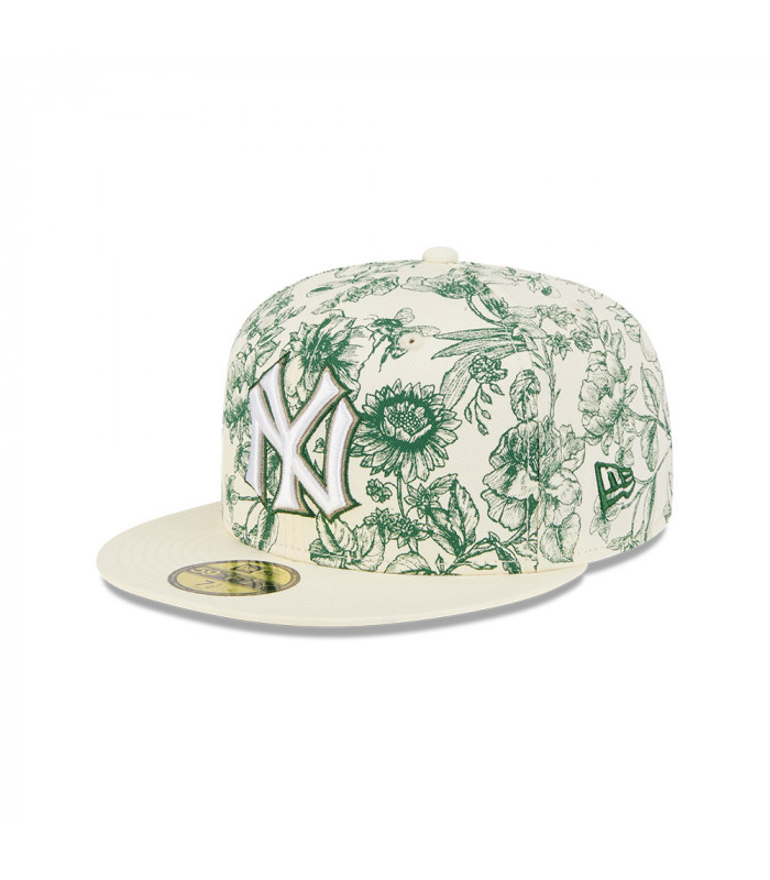 Gorra 59Fifty MLB Ny Yankees Spring Floral 59Fifty Blanco