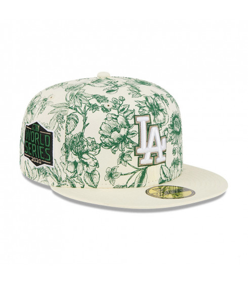 Gorra 59Fifty MLB La Dodgers Spring Floral 59Fifty Blanco