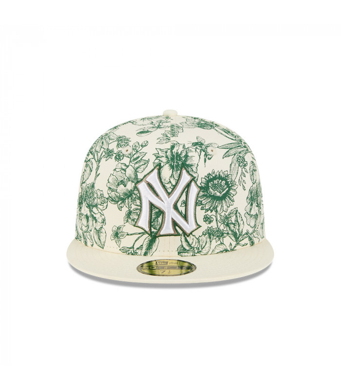 Gorra 59Fifty MLB Ny Yankees Spring Floral 59Fifty Blanco