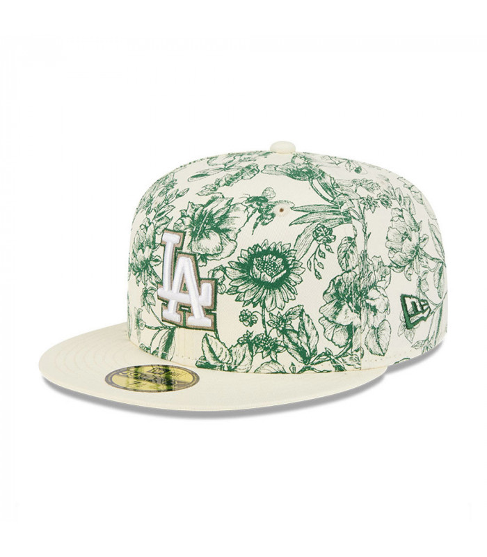 Gorra 59Fifty MLB La Dodgers Spring Floral 59Fifty Blanco