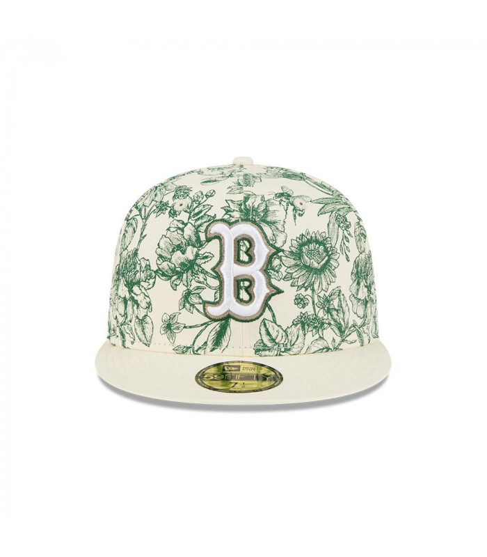 Gorra 59Fifty MLB Bos Red Sox Spring Floral 59Fifty Blanco