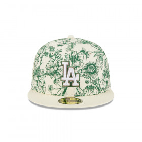 Gorra 59Fifty MLB La Dodgers Spring Floral 59Fifty Blanco