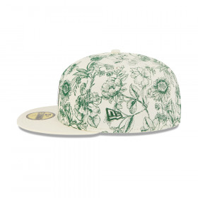 Gorra 59Fifty MLB La Dodgers Spring Floral 59Fifty Blanco