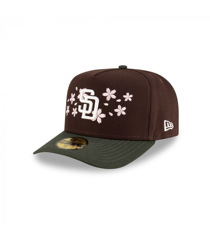 Gorra 59Fifty MLB San Diego Padres Cherry Blossom Marrón