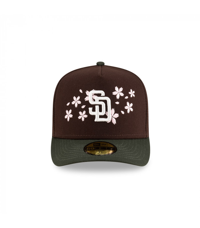 Gorra 59Fifty MLB San Diego Padres Cherry Blossom Marrón