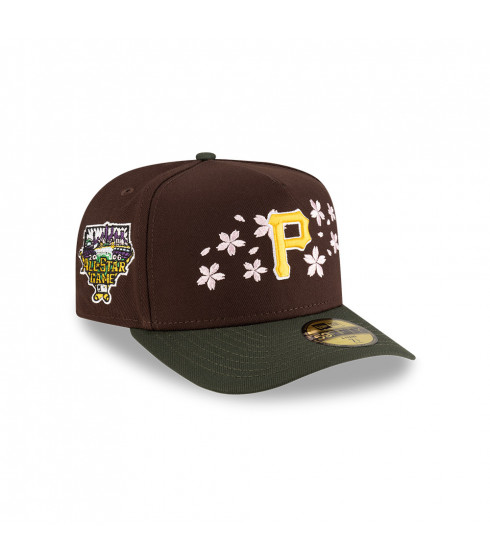 Gorra 59Fifty MLB Pittsburgh Pirates Cherry Blossom Marrón