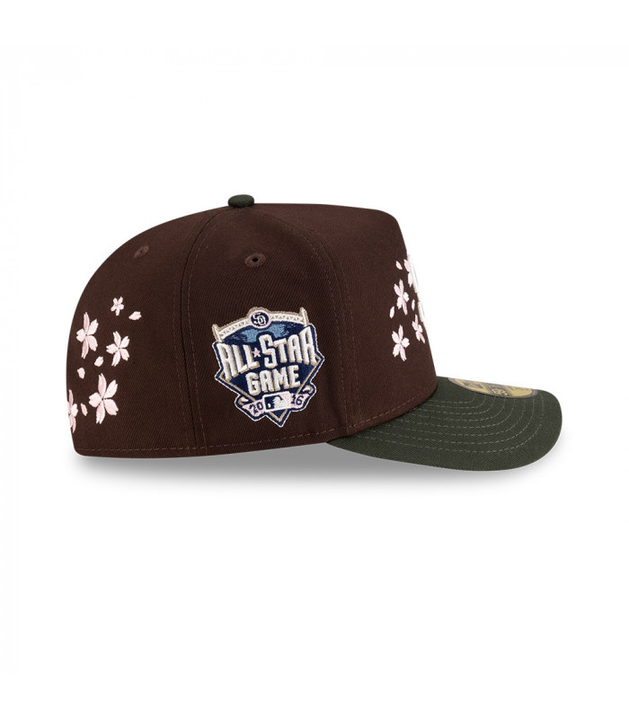 Gorra 59Fifty MLB San Diego Padres Cherry Blossom Marrón