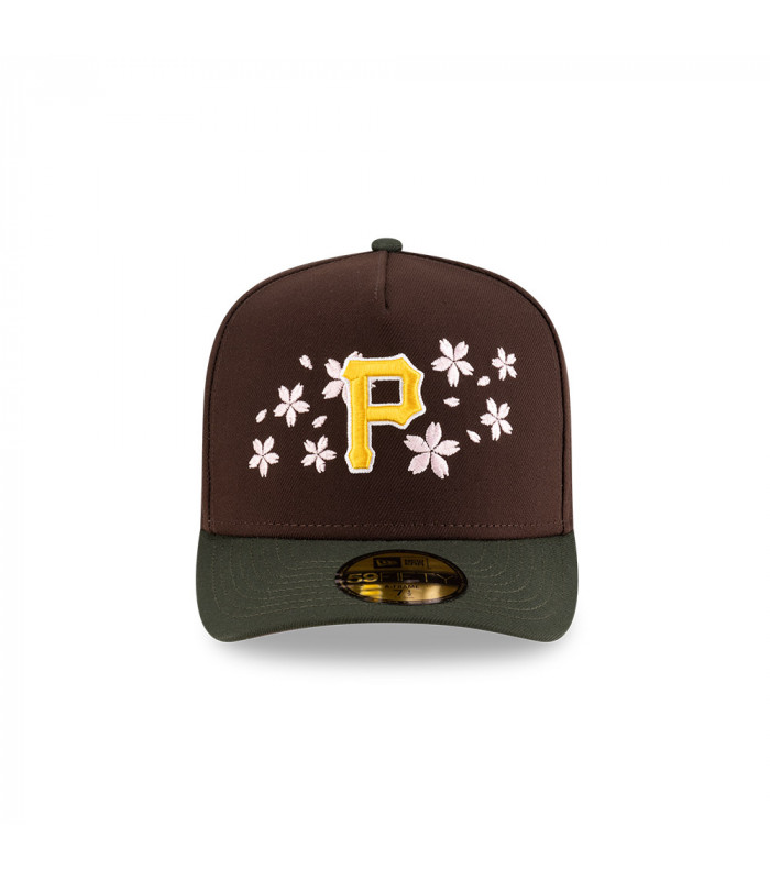 Gorra 59Fifty MLB Pittsburgh Pirates Cherry Blossom Marrón