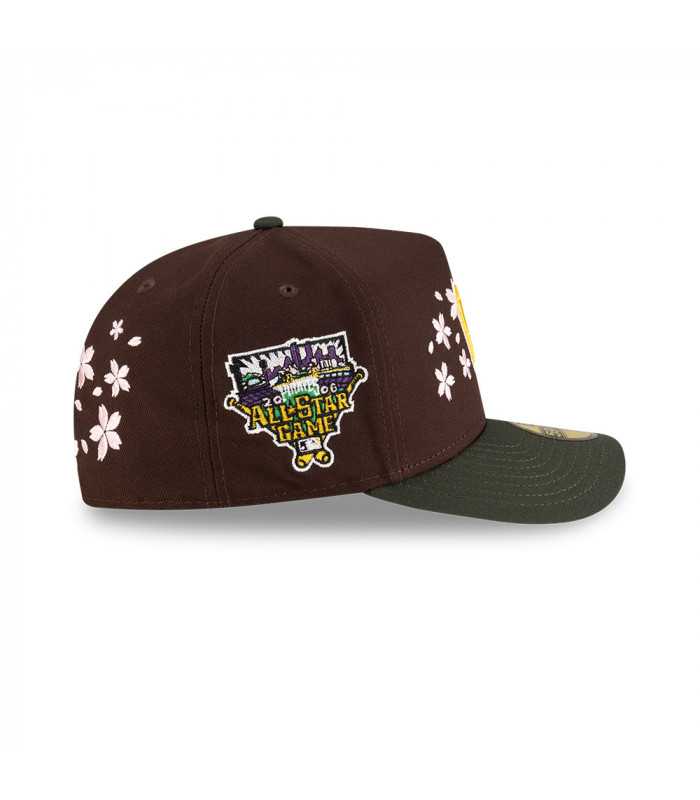 Gorra 59Fifty MLB Pittsburgh Pirates Cherry Blossom Marrón