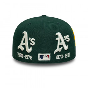 Gorra 59Fifty MLB Oakland Athletics Verde