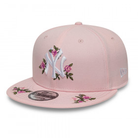 Gorra 9Fifty MLB New York Yankees Pastel Floral Rosa