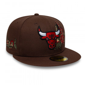 Gorra 59Fifty NBA Chicago Bulls Autumn Bloom Marrón