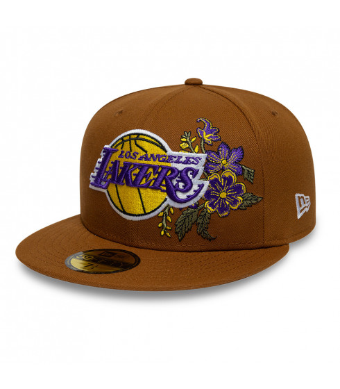 Gorra 59Fifty NBA Los Angeles Lakers Autumn Bloom Beige